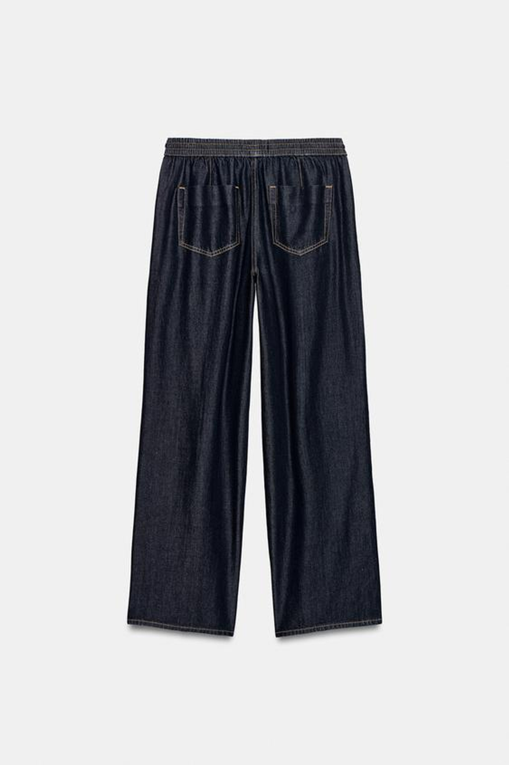 ZARA ДЖИНСЫ-ДЖОГГЕРЫ Z1975 WIDE-LEG С ВЫСОКОЙ ПОСАДКОЙ, СИНИЙ