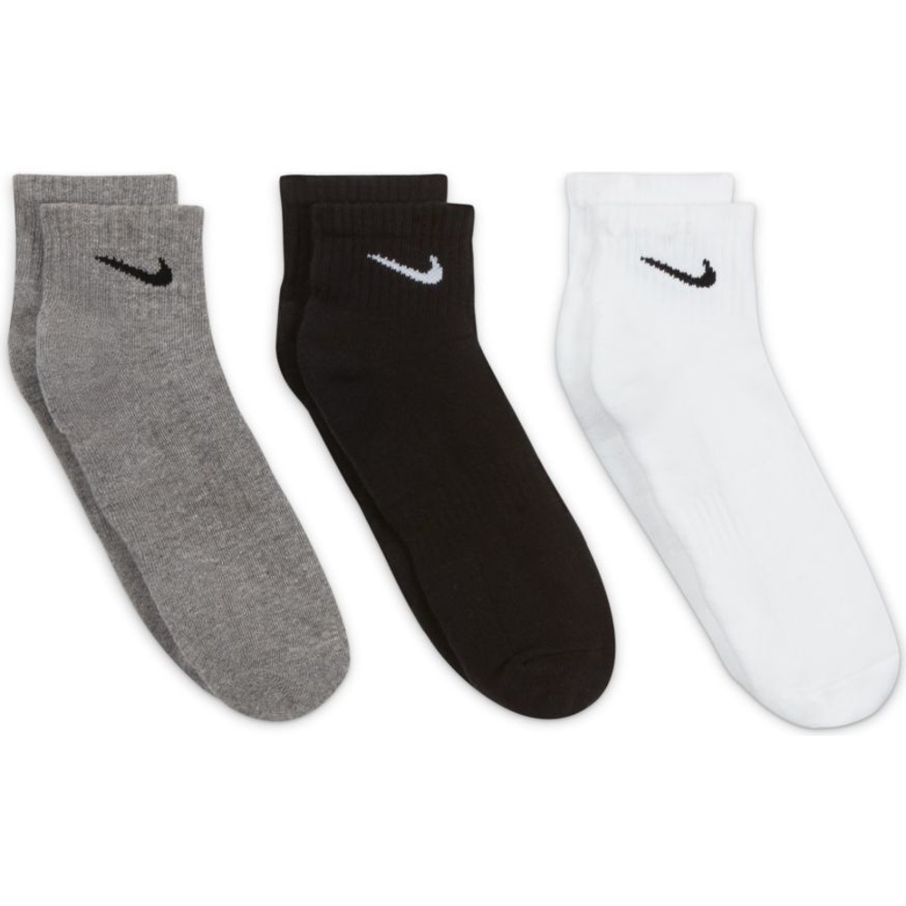 Теннисные носки Nike Everyday Cotton Cushioned Ankle 3P - Multikolor