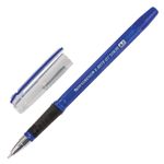Ручка шариковая масляная с грипом BRAUBERG "i-Rite GT Solid", СИНЯЯ, корпус синий, узел 0,7 мм, 143305
