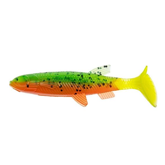 Виброхвост несъедоб. Nelma 3,15'/8 см Pepper Green & Orange LT 20шт. (HS-26-032-N-20) Helios