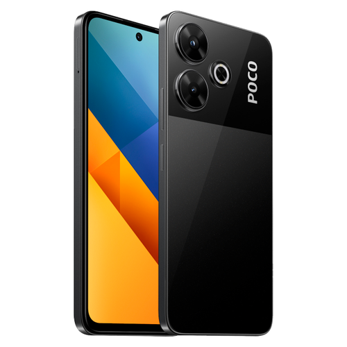 Смартфон Xiaomi Poco M6 6/128GB, Black (Черный)