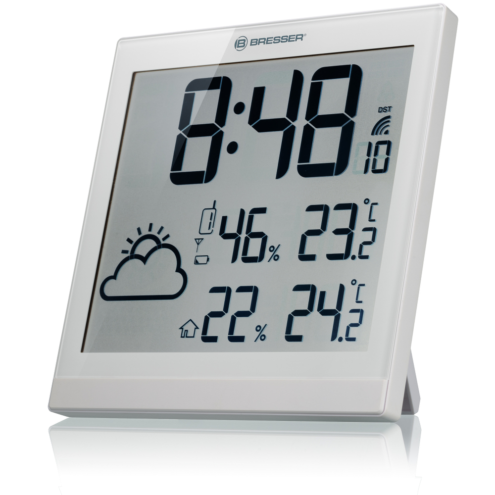 Часы метеостанция Bresser ClimaTemp JC LCD