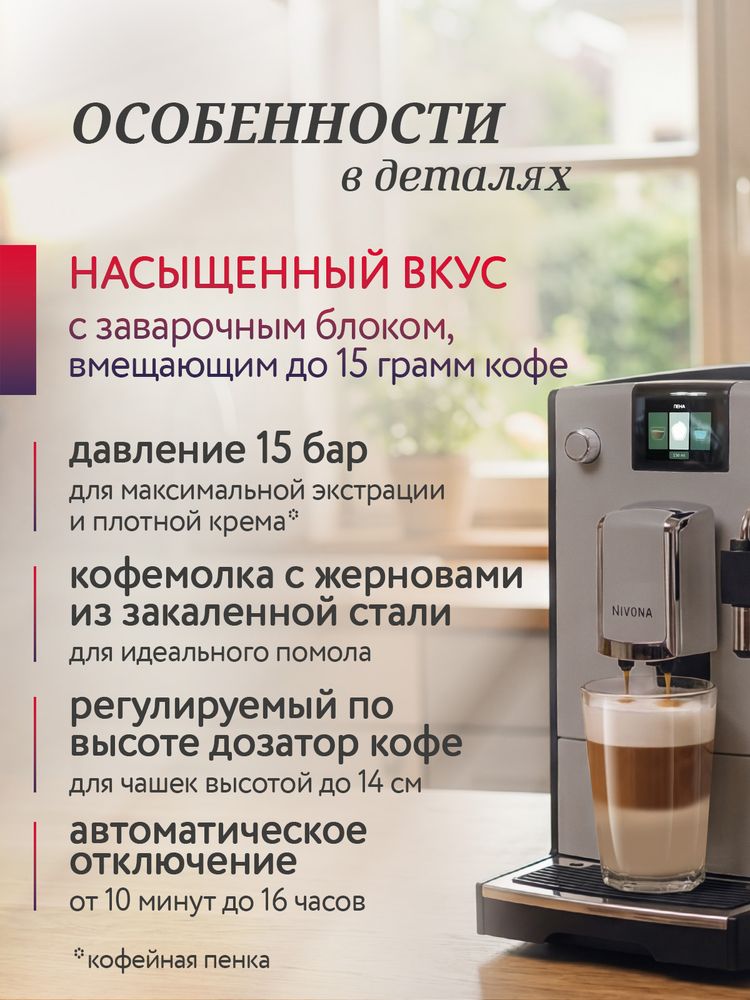 Кофемашина Nivona CafeRomatica NICR 555