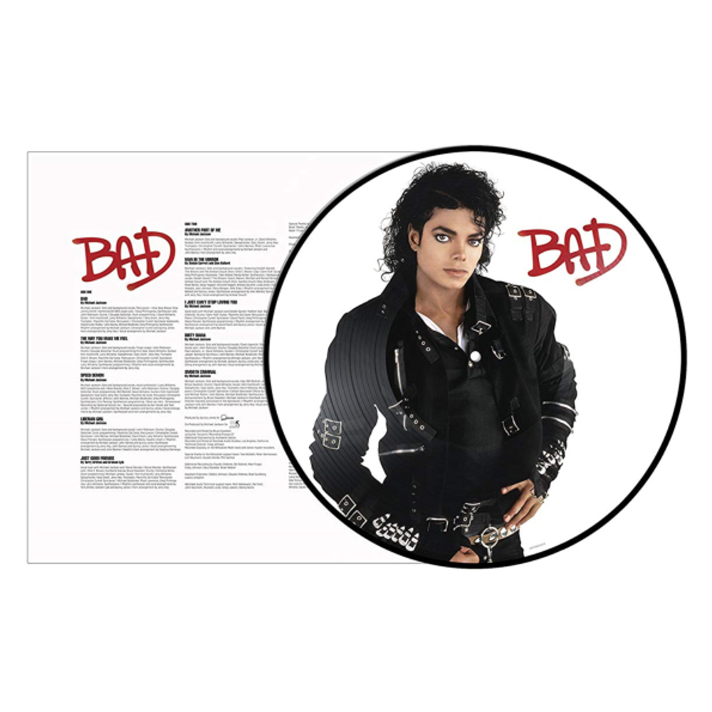 Michael Jackson / Bad (Picture Disc)(LP)