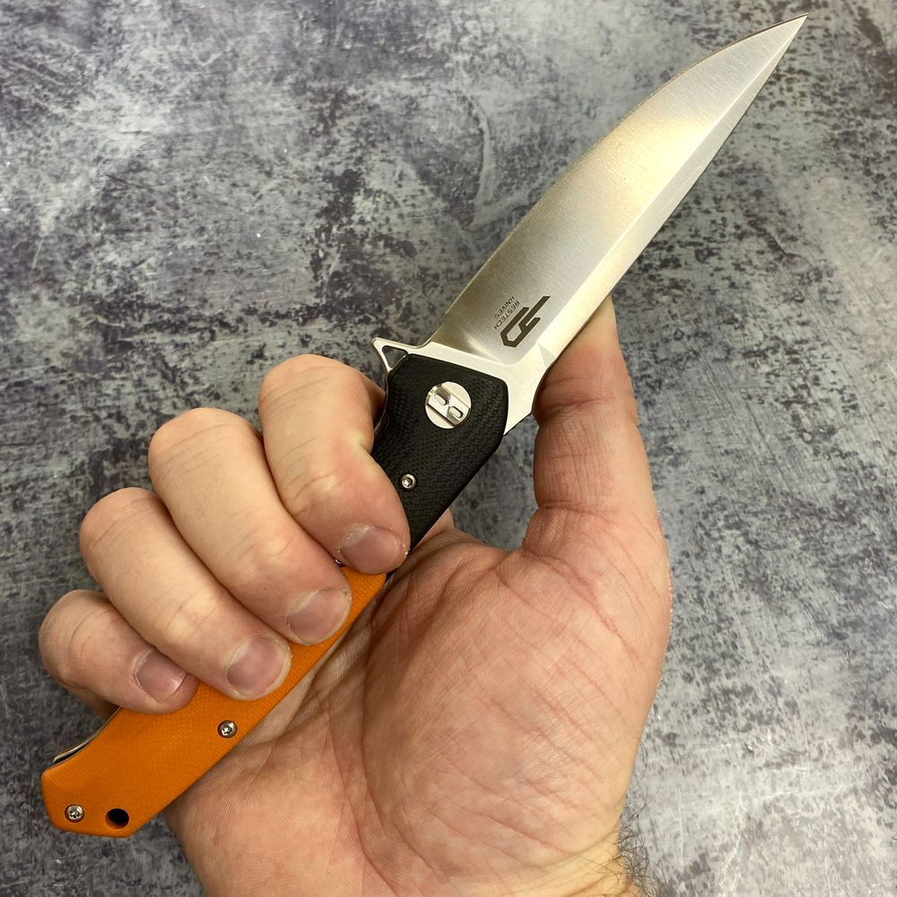 Складной нож Bestech BG03C Swordfish Black Orange
