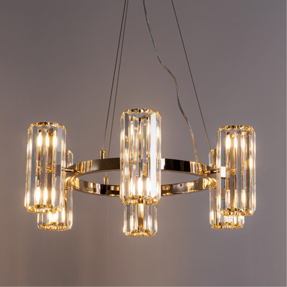 Подвесная люстра Arte Lamp SANTORINI A1049SP-12GO