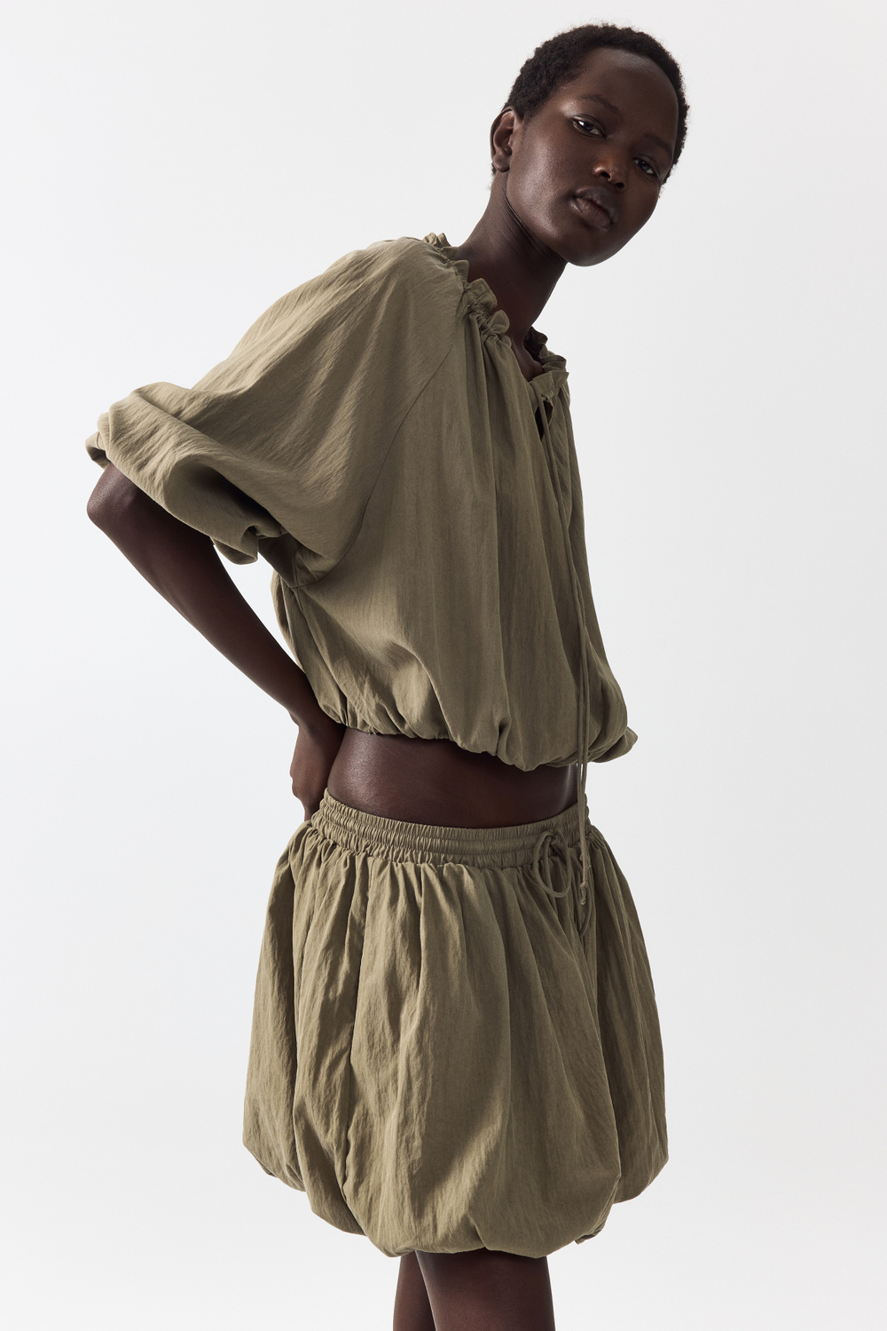 Юбка-баллон — прямой крой - H&M