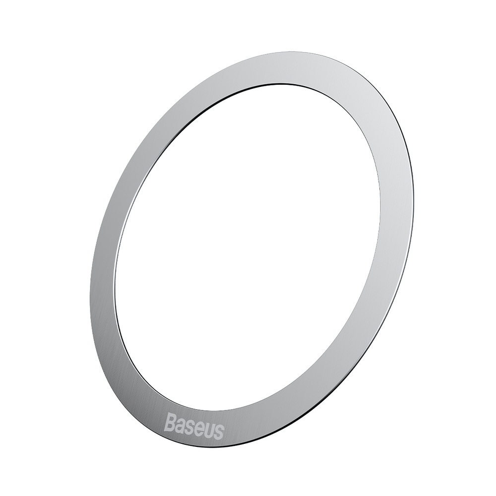 Магнитные кольца Baseus Halo Series Magnetic Metal Ring (MagSafe) 2шт - Silver