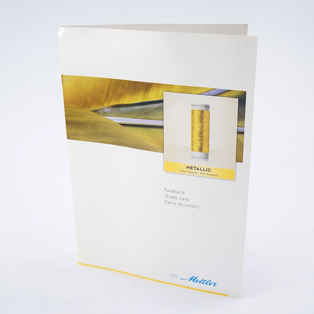 _00_ Карта цветов ниток: Карта цветов нитей Mettler Amann Metallic A4 _00_ Карта цветов ниток: Карта цветов нитей Mettler Amann Metallic A4