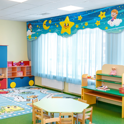 Ламбрекен "Звёздочки" арт. Л500-12