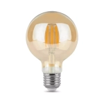 Лампа Gauss LED Filament G95 6W E27 550lm 2400K Golden 105802006