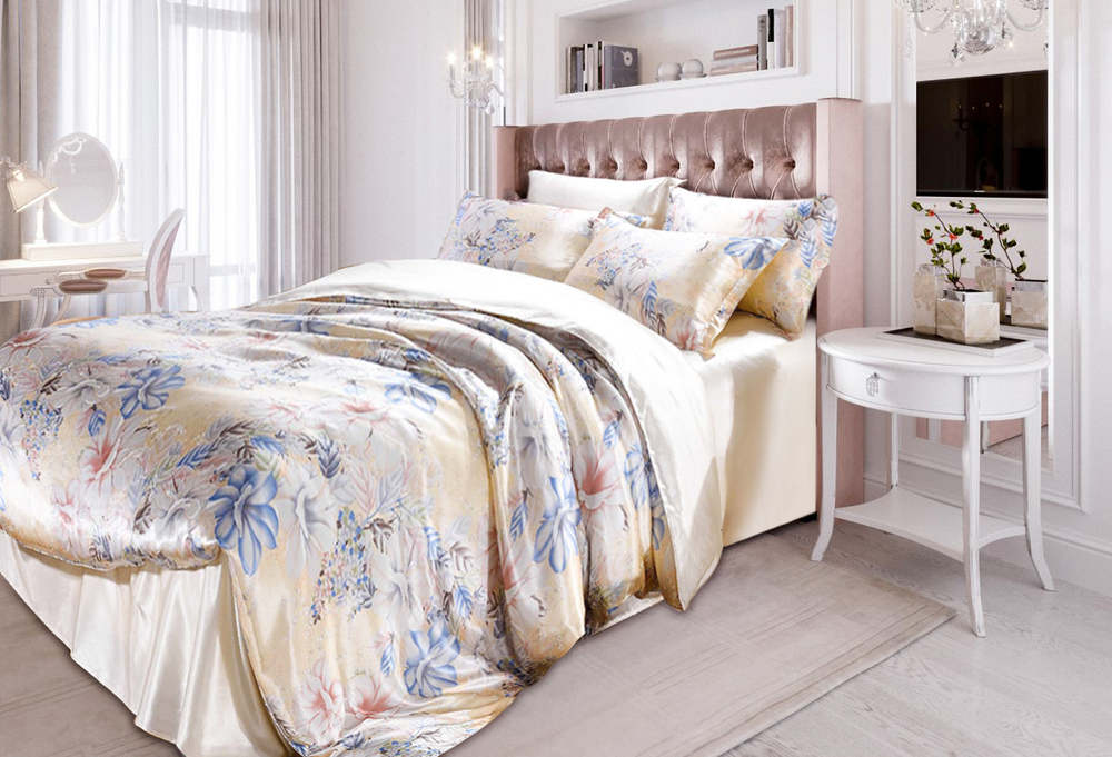 Постельное белье 2 спальное евро Luxe Dream Севилья