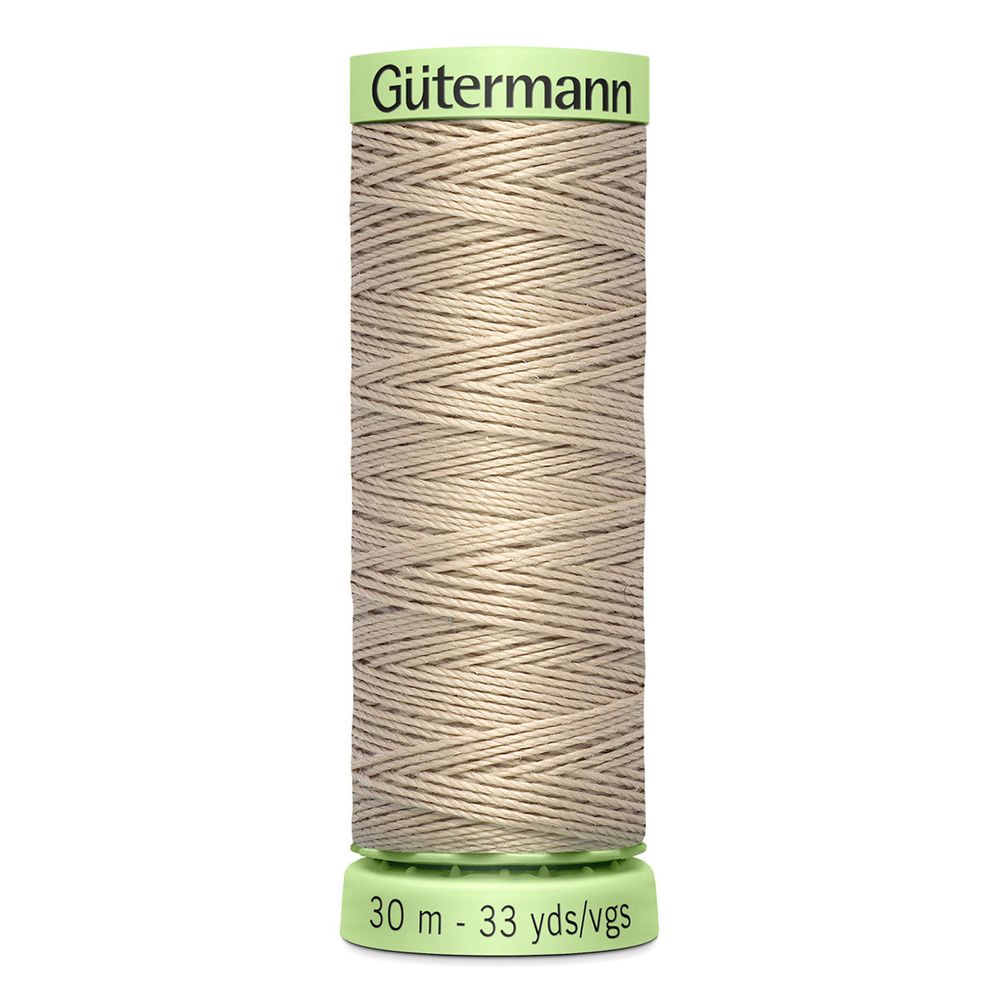 Нитки отделочные Gutermann Top Stitch 30 (30 метров), 5 кат. | 722 св.бежевый