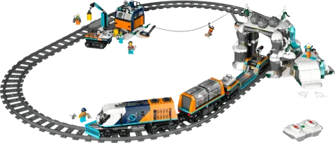Конструктор LEGO City 60470 Полярный экспресс для исследователей Арктики