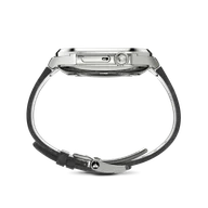 Корпус для Apple Watch ROL45 - Серебристый/Натуральная кожа