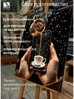 Картина "Аромат онлайн", интерьерная 30х40см 1шт.