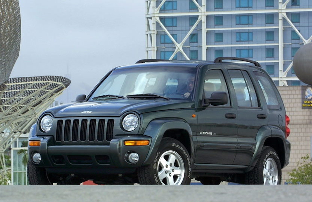 Порог Jeep Cherokee (Liberty) KJ 2001-2007 Полный профиль (1мм)