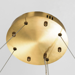 Citilux Ричард CL336083 LED Люстра хрустальная с пультом Бронза