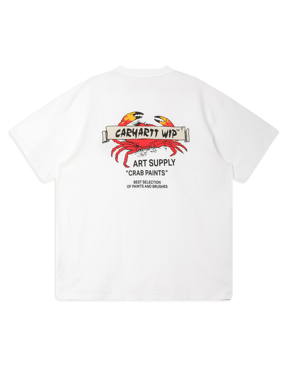 Мужская Футболка Crab Paint