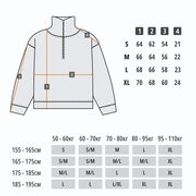 Cвитшот UNIFORM Half-zip Heavy Classic, коричневый