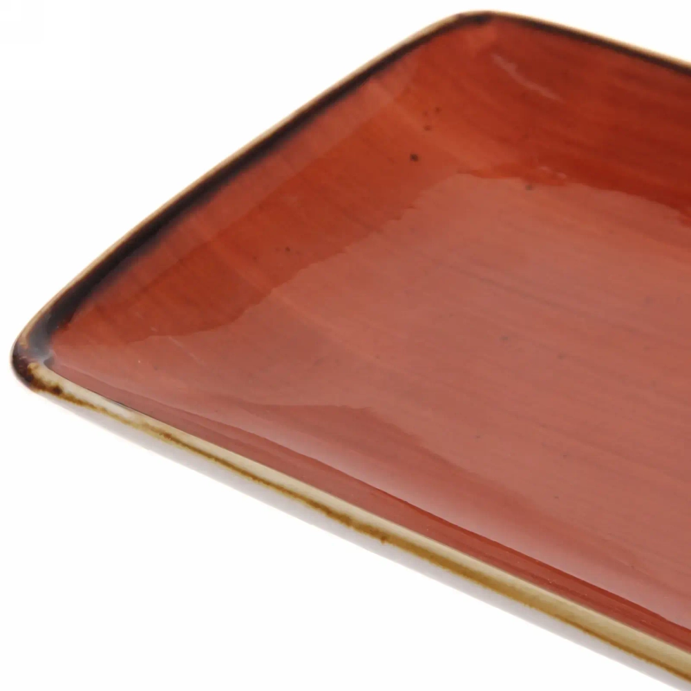 Блюдо керамическое «Corsica orange» 36*14*2см