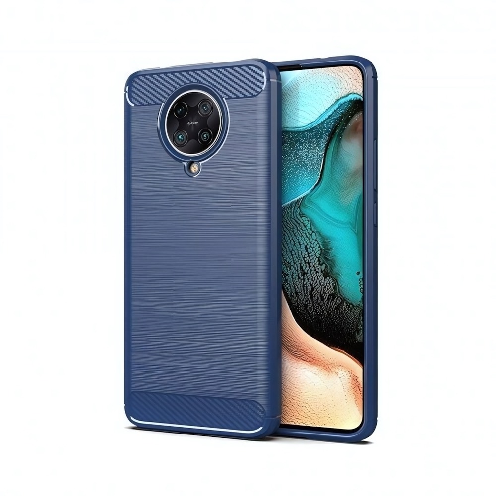 Противоударный чехол для Xiaomi Redmi K30 Pro, 009508 Темно-синий