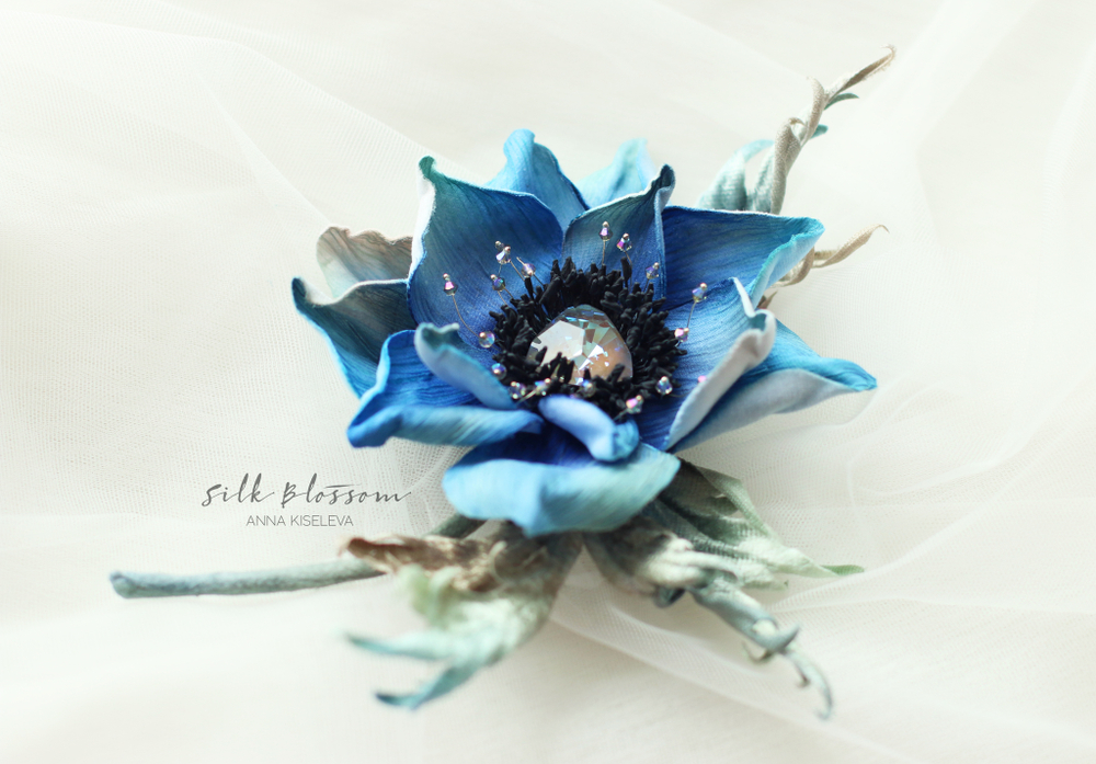 Цветы из шелка Анна Киселева Silk Blossom