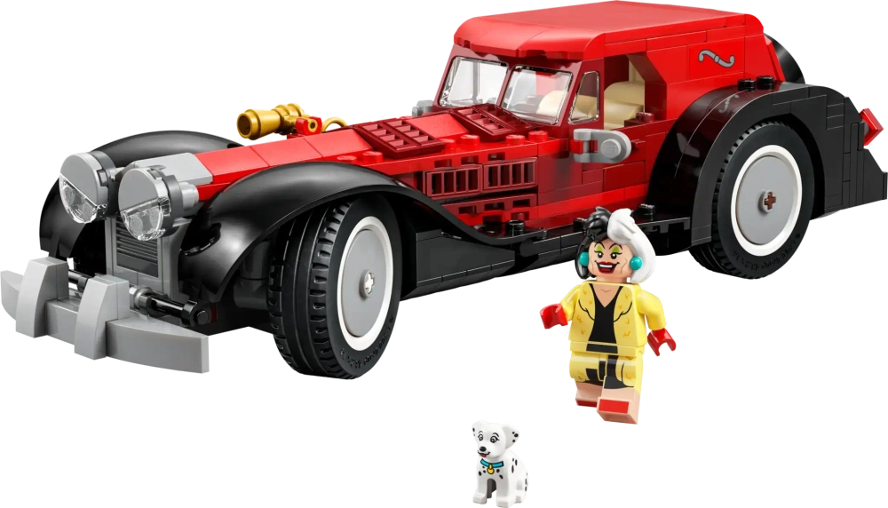 Конструктор LEGO Disney 43277 Машина Круэллы Де Виль