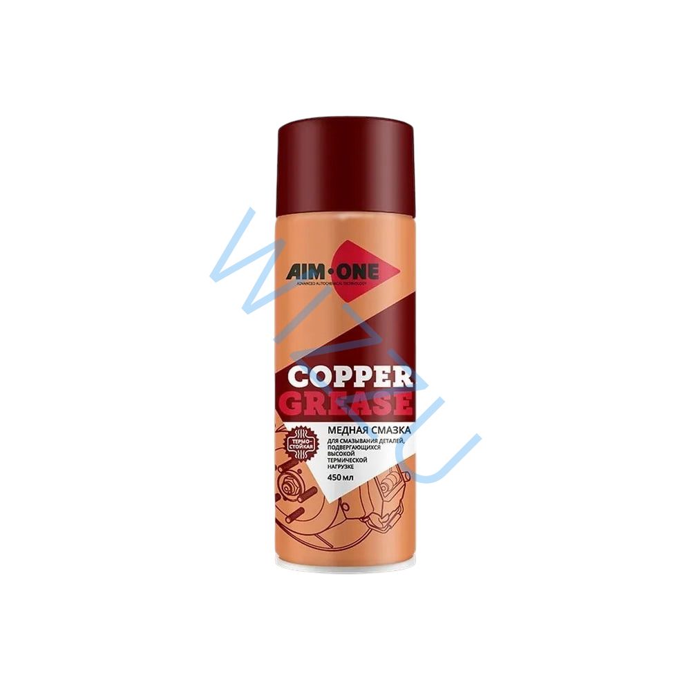 Медная смазка термостойкая AIM-ONE 450 мл (аэрозоль). COPPER GREASE , CG-450