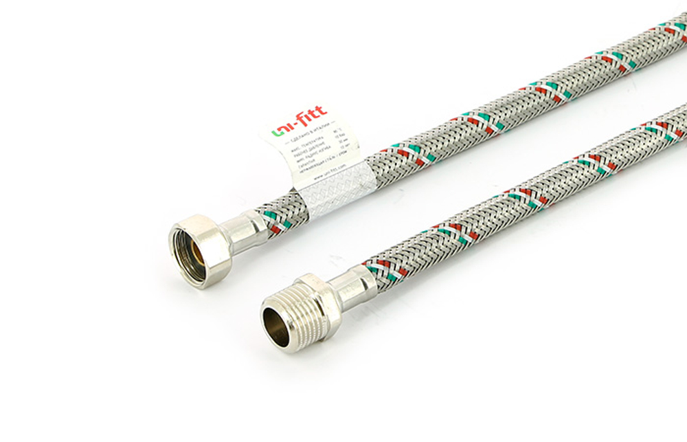Шланг в мет. опл. 1/2" 300см г/ш UNI-FITT