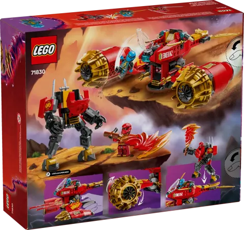 Конструктор LEGO Ninjago 71830 Боевой робот Кая Всадник бури