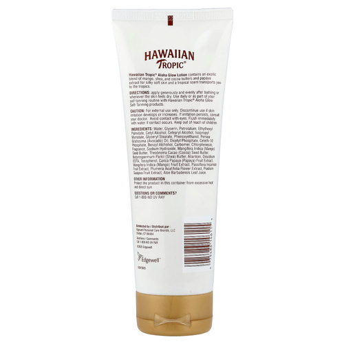 Hawaiian Tropic, лосьон Aloha Glow, тропическое манго и папайя, 236 мл (8 жидк. унций)