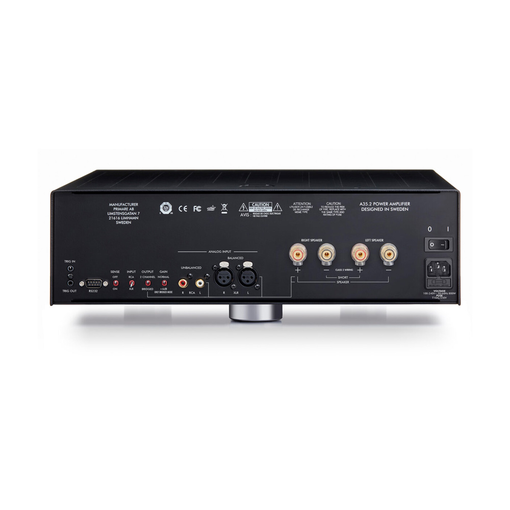 Primare A35.2 Titanium — стереоусилитель мощности