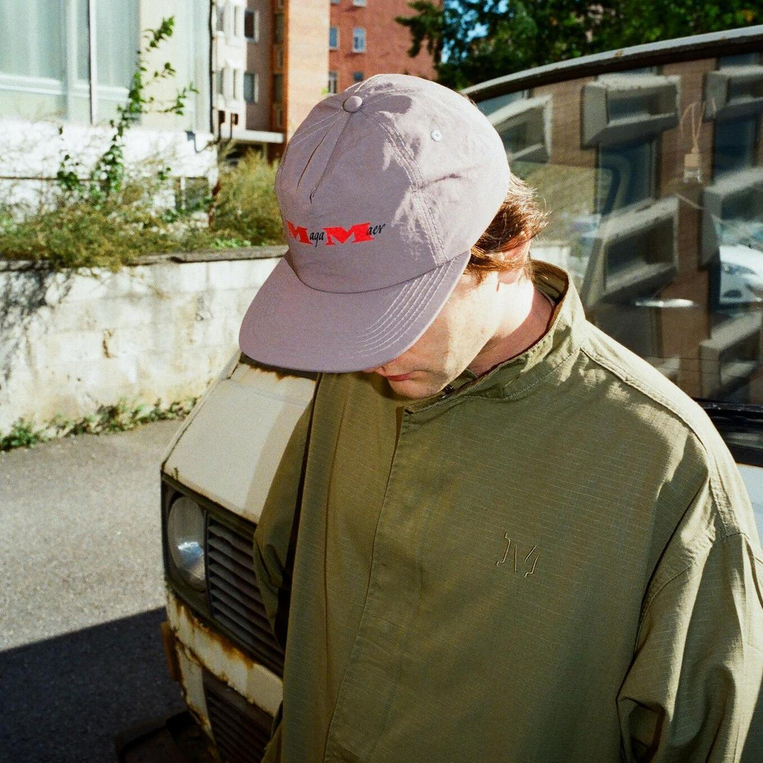Кепка Magamaev Double M cap (grey)