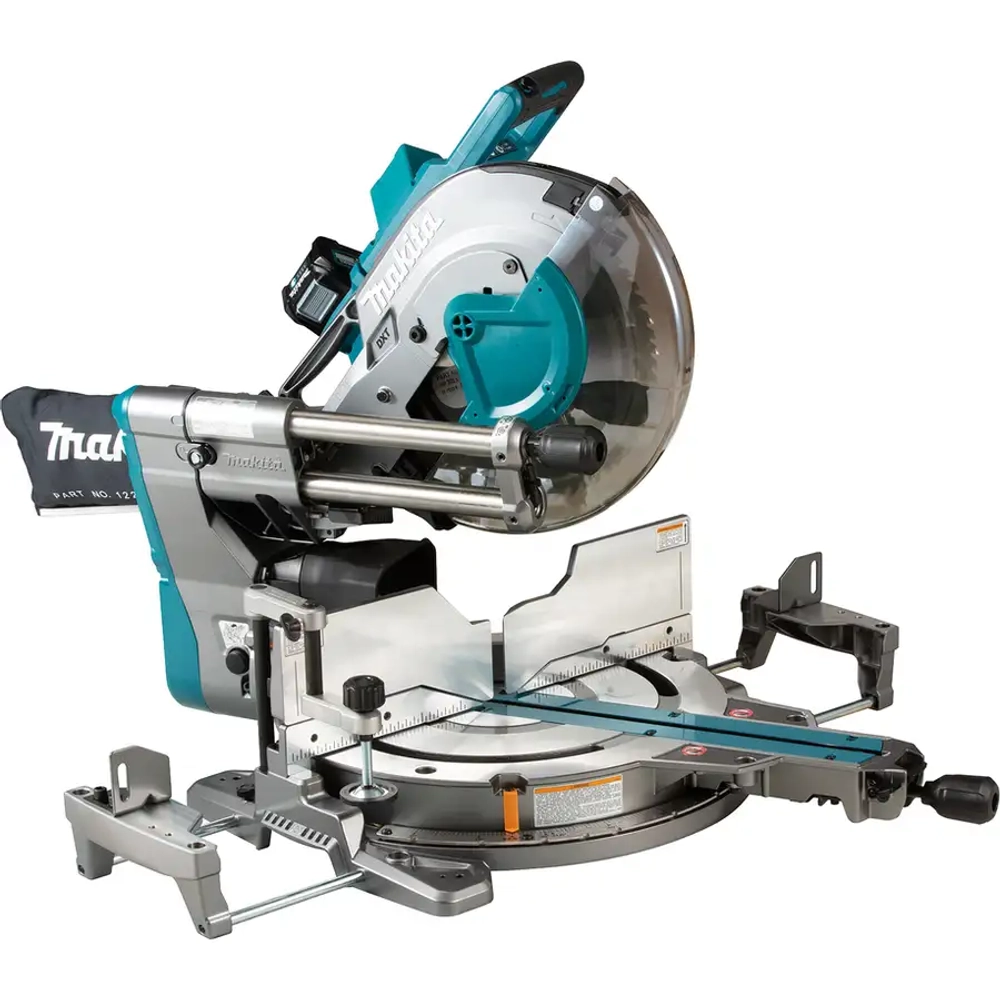 Аккумуляторная торцовочная пила консольного типа Makita LS003GZ01