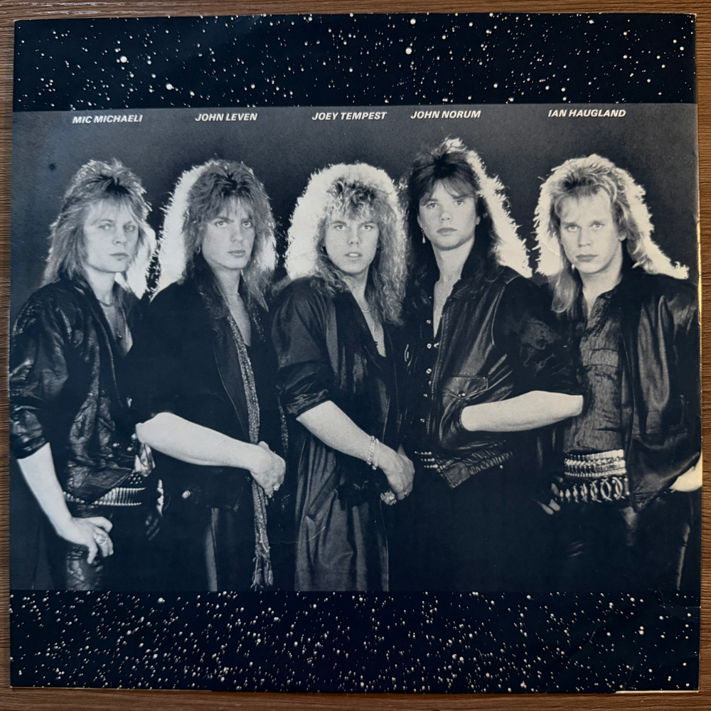 Europe - The Final Countdown (Голландия 1986г.)