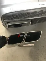 Насадки на выхлоп для AUDI Q7 4M 2015 - 2019 Ауди