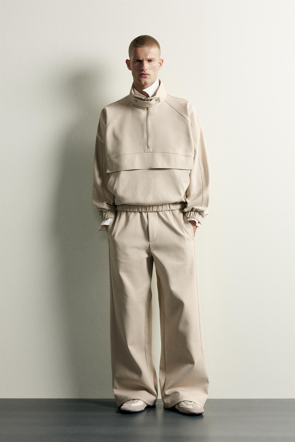 ТЕХНИЧЕСКИЕ БРЮКИ WIDE FIT — ZARA