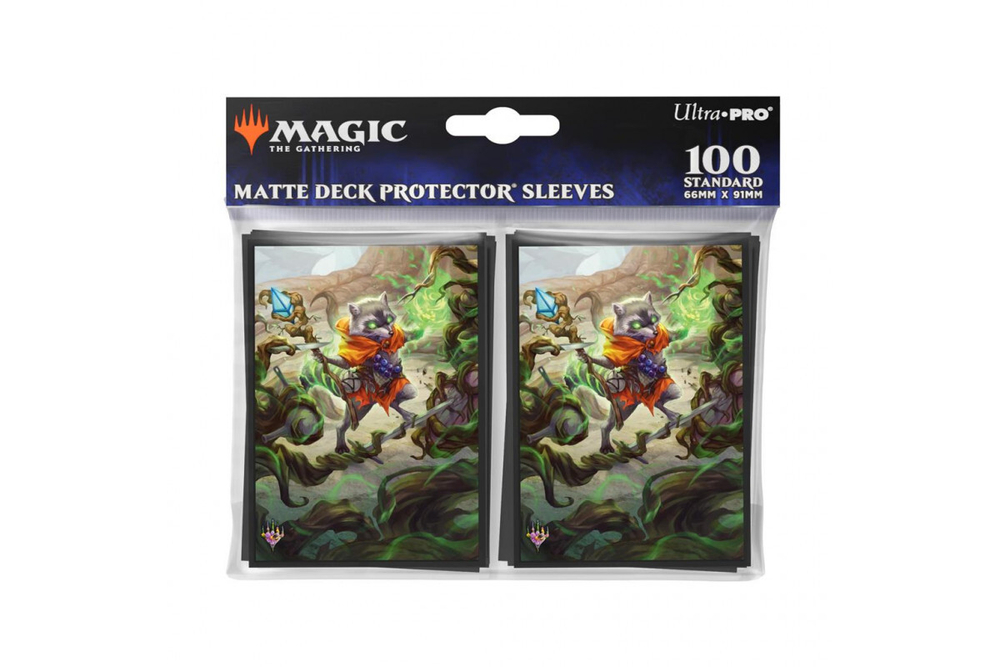 Ultra Pro tandard Sleeves: Bloomburrow Racoon (100 Sleeves)