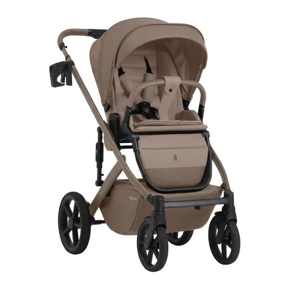 Коляска 2 в 1 SBL Dolce Milk Chocolate Leather