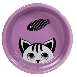 Миска керамическая "Котофей", 0,25л, Triol