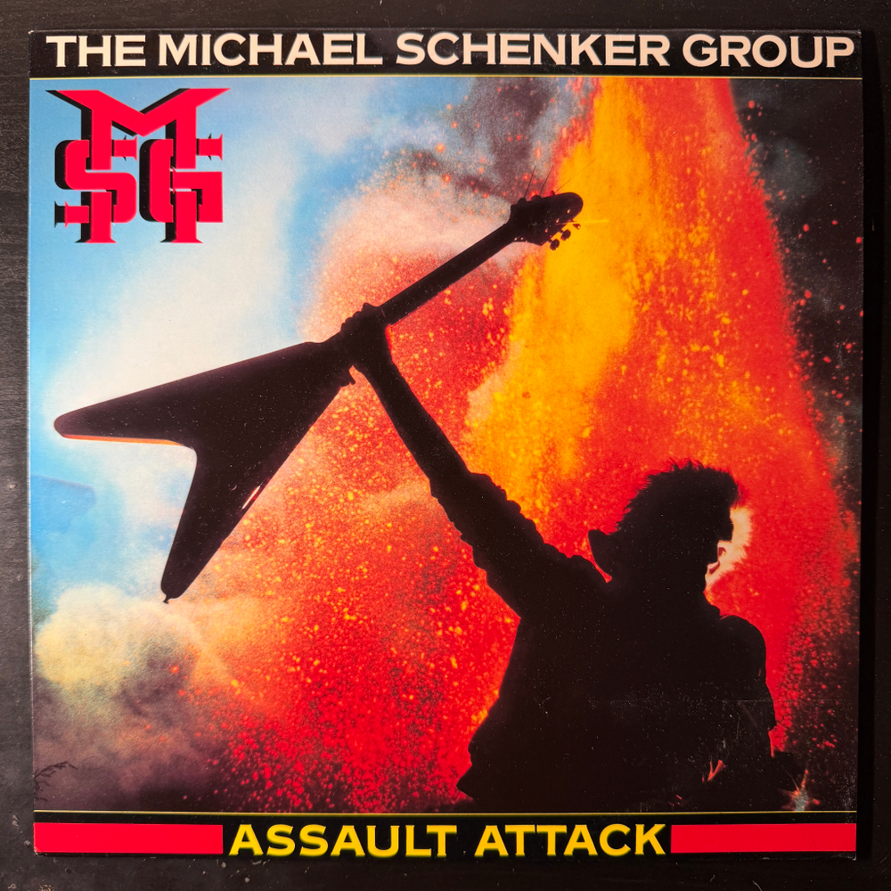 The Michael Schenker Group ‎– Assault Attack (Швеция 1982г.)