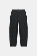 БРЮКИ В ТОНКУЮ ПОЛОСКУ — ZARA