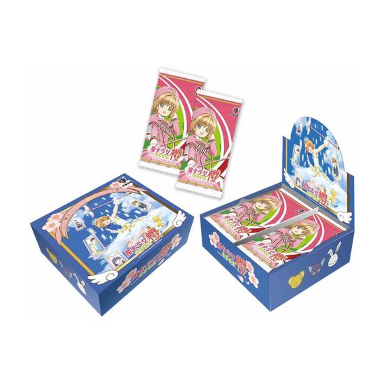 Коллекционные аниме карточки Cardcaptor Sakura 1 блистер 6975410630472