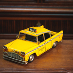 Винтажная модель знаменитого жёлтого N.Y.C. Taxi