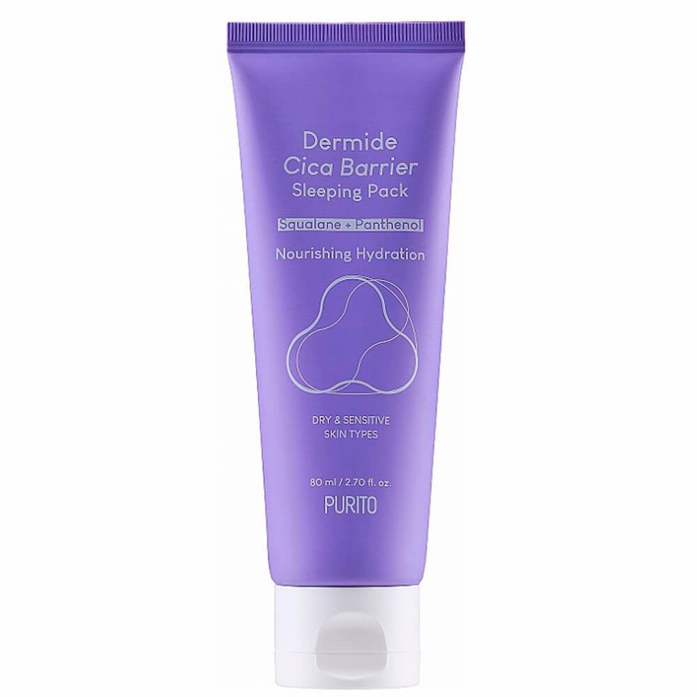 Многофункциональная ночная маска Purito Dermide Cica Barrier Sleeping Pack 80 мл