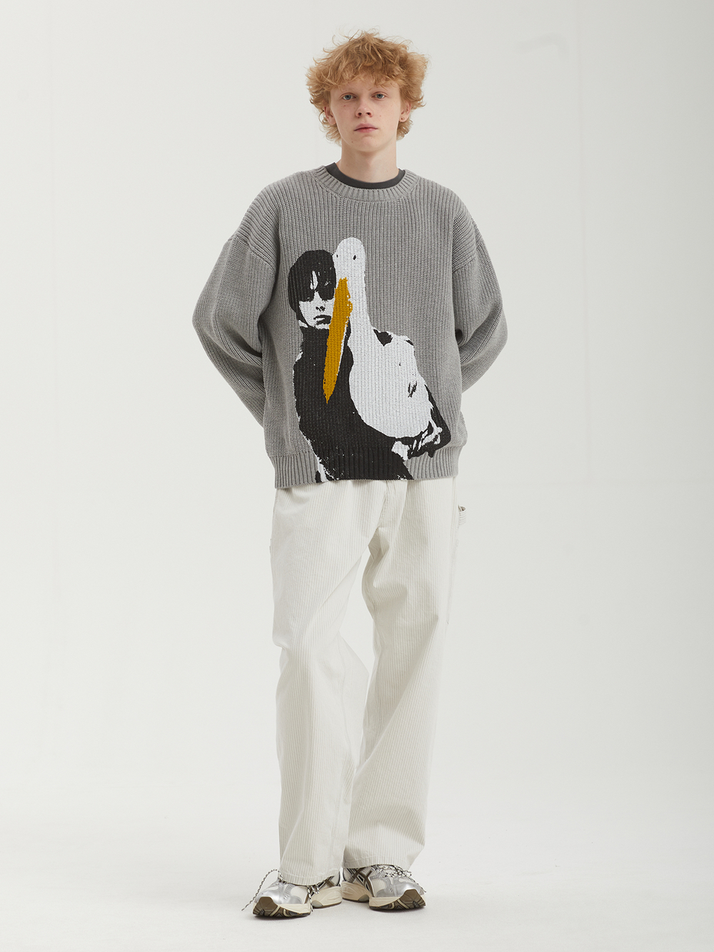 Мужской Свитер (Round-neck) High Lonesome