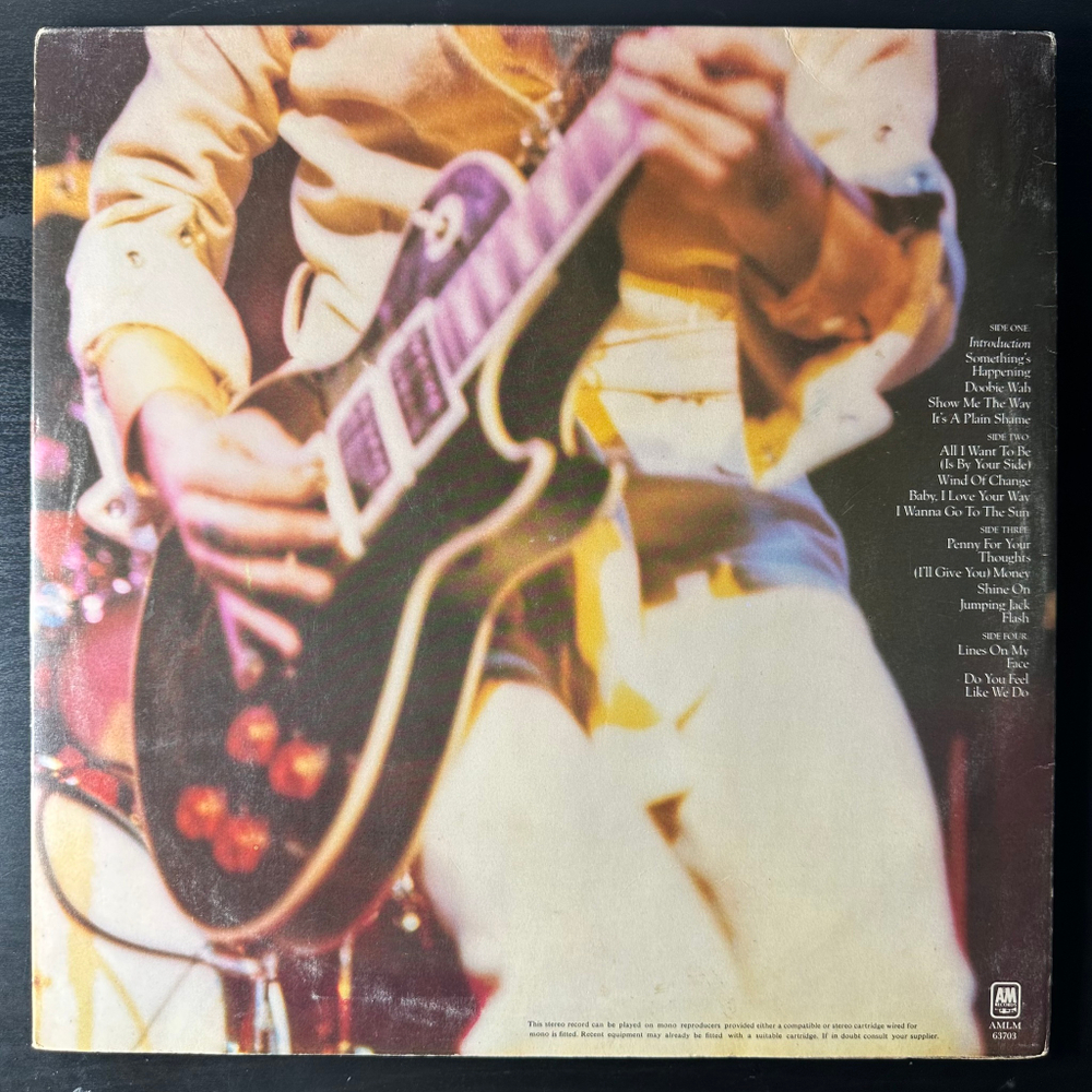 Peter Frampton ‎– Frampton Comes Alive 2LP (Англия 1976г.)