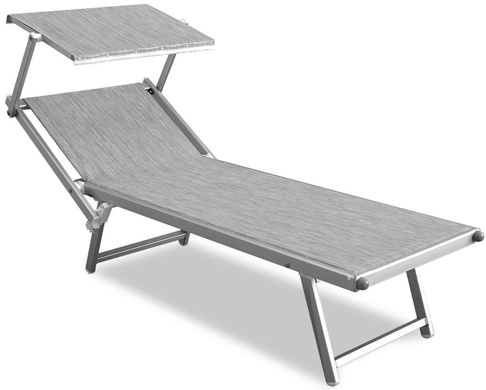 Шезлонг-лежак металлический Magnani Maxi Relax