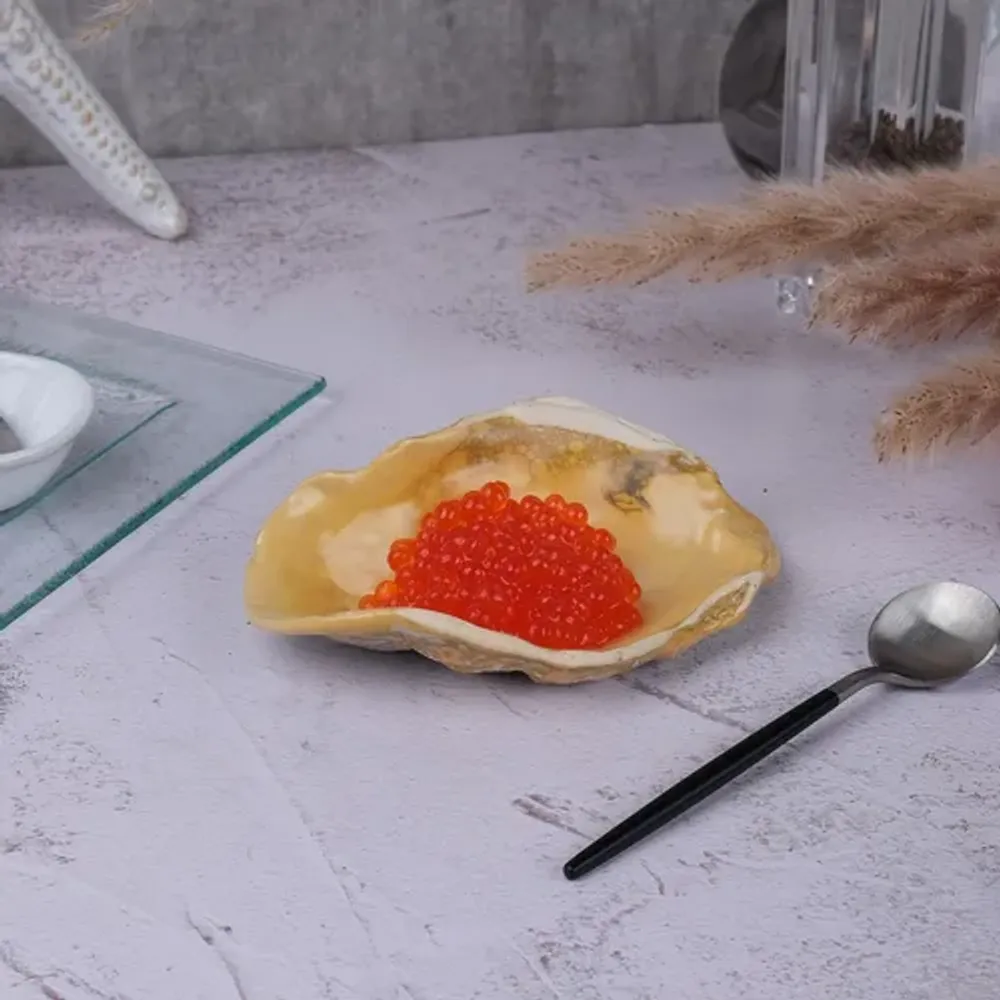 Блюдо для подачи 19,9*8 см h3,8 см емкость для закусок Pearl Shell Frutti di Mare P.L. [1]